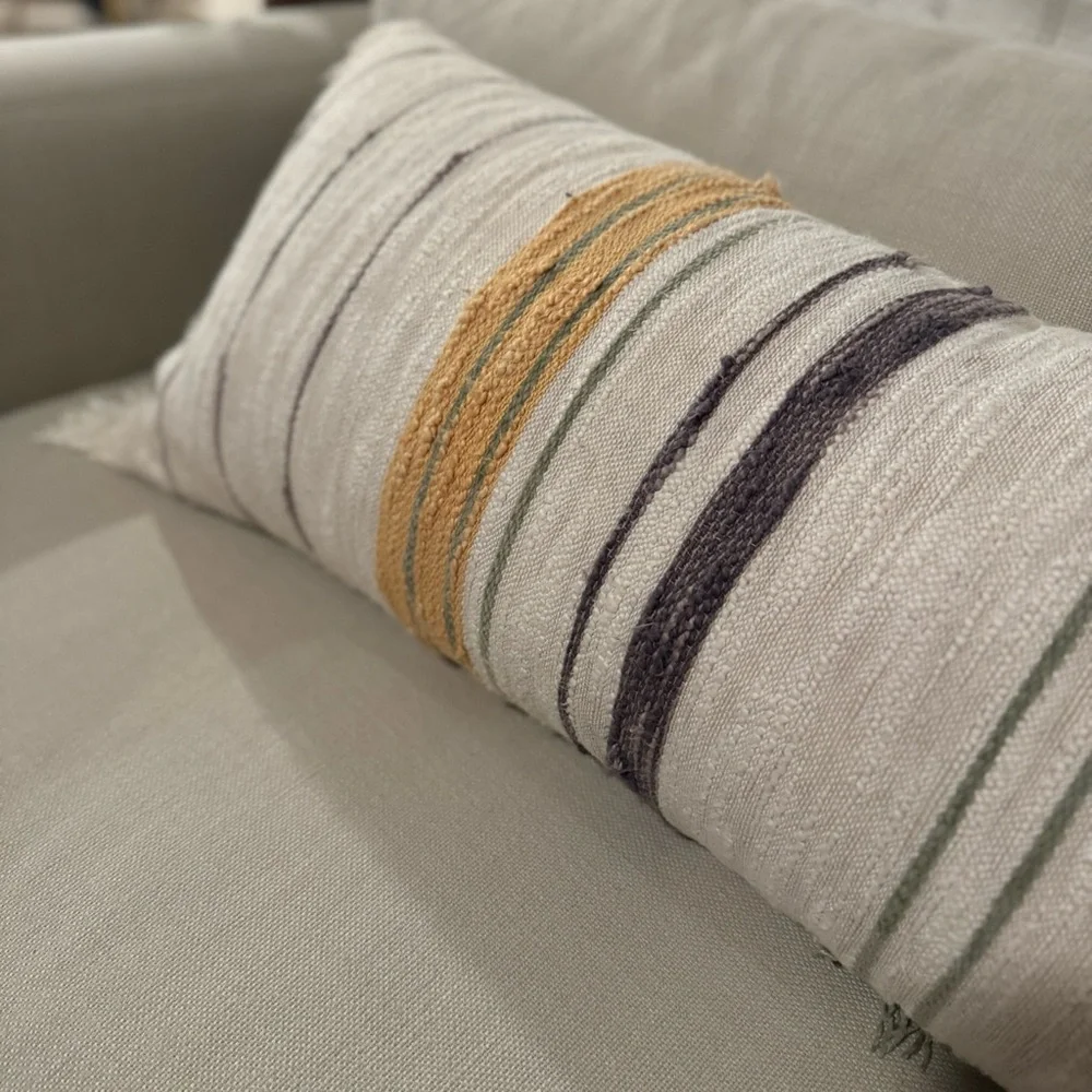 URBAN OUTFITTERS / Anthropologie~ XL Throw Lumbar  Pillow 14” x 40”
